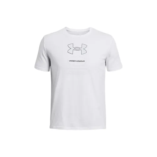 Under Armour Branded UA Gel Stack T Shirt Men's White