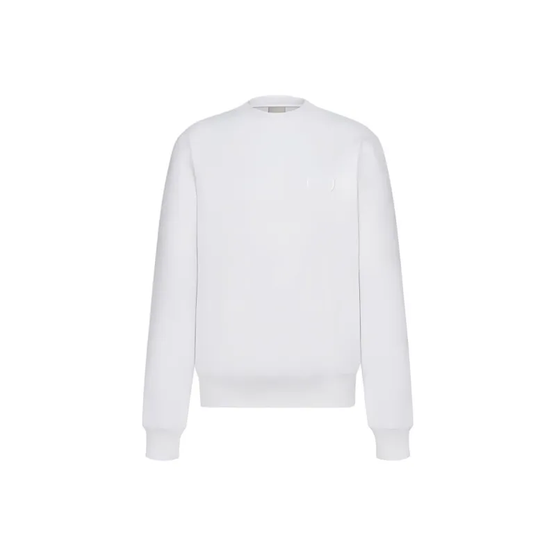 DIOR Quarterly New Products Sweatshirts Men White-0