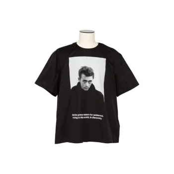 Sacai James Dean Collaboration T Shirts Men Black
