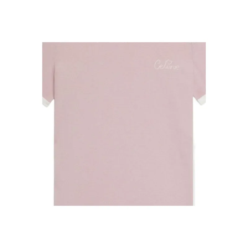 CELINE SS22 T Shirt Women's Pink-5