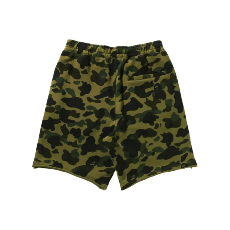 Bape 1st Camo Heavy Washed Relaxed Fit Sweat Shorts-3