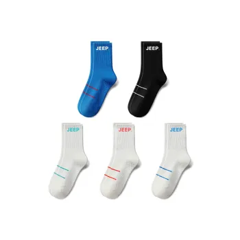 Jeep Mid Calf Socks Men's Combo Set