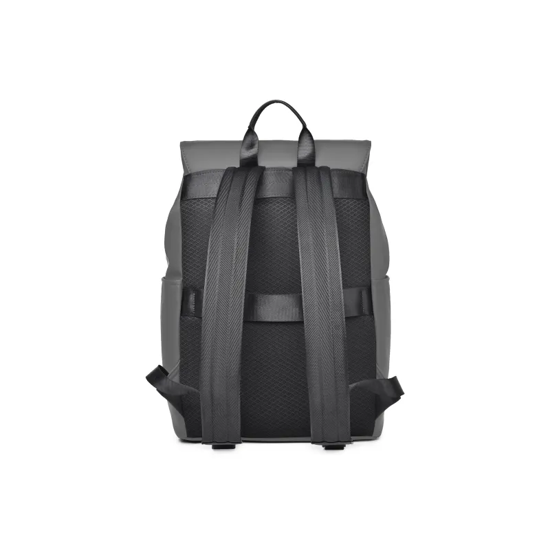 Jeep Membrana Dermalis Commute Students Laptop Bag Backpack, Regular Unisex Black/Gray/Green-7