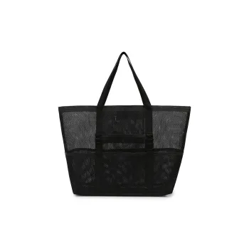 Deli Bear Oxford Shoulder Bag Regular Women's Black/Pink/Orange/Gray/Khaki