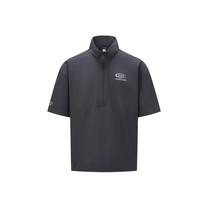 Reebok T Shirt Unisex Charcoal Black-0