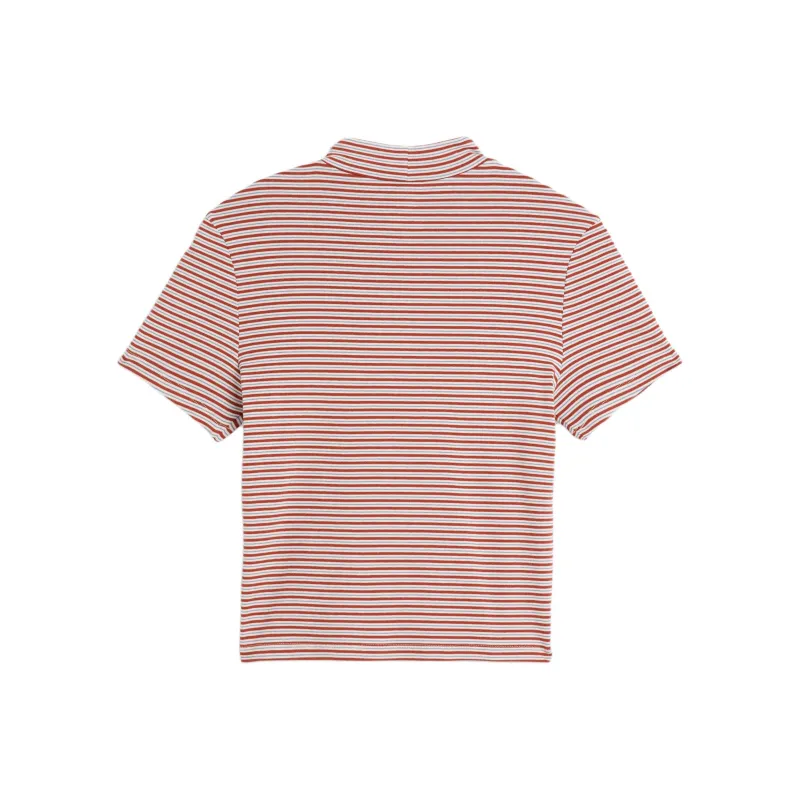 Levi's T Shirt Women's Red Stripes-1