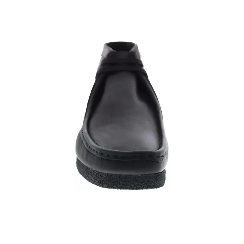 Clarks Shacre Boot Black Leather-2