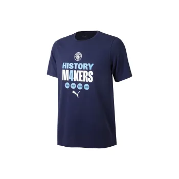 PUMA T Shirts Men Marine Blue