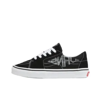 Vans SK8 Anti Slip Wear Resistant Low Top Skateboard Shoes Women's Black