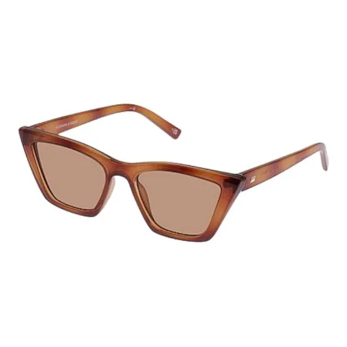 Le Specs Bioplastic Cat Eye sunglasses ports Unisex Brown
