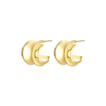 VIGG S925 Silver Stud Earring Earrings Women's