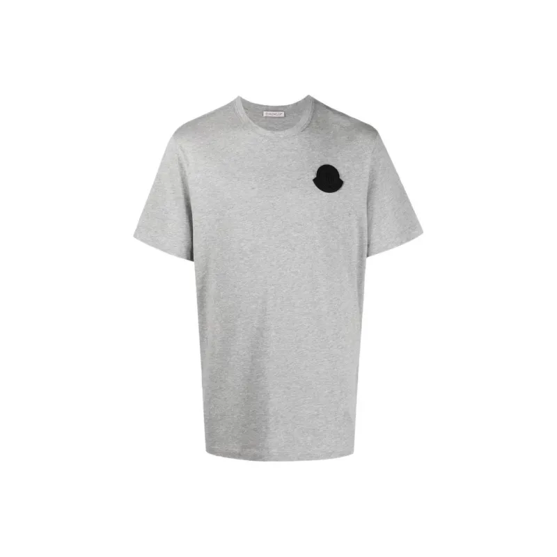 Moncler T Shirts Men Gray-0