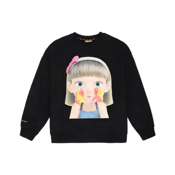 TSMLXLT Sweatshirts Unisex Midnight Black