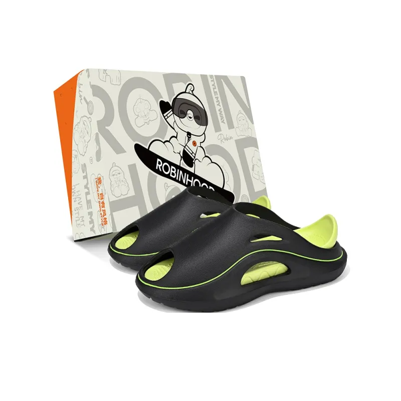 ROBINHOOD Cut Out Slip Resistant Slide Slippers Unisex-0
