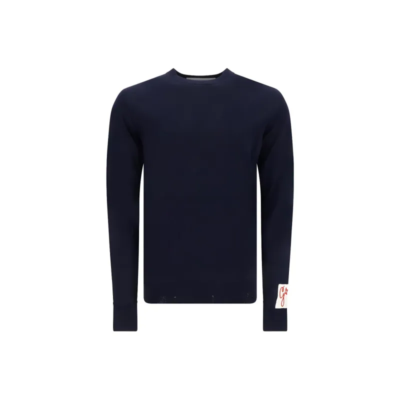 Golden Goose Long Sleeved Crew Neck Jumper-0