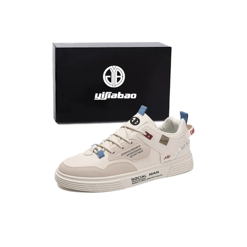 Yi Jiabao Wear Resistant Balance Support Low Top Skateboard Shoes Men's-6