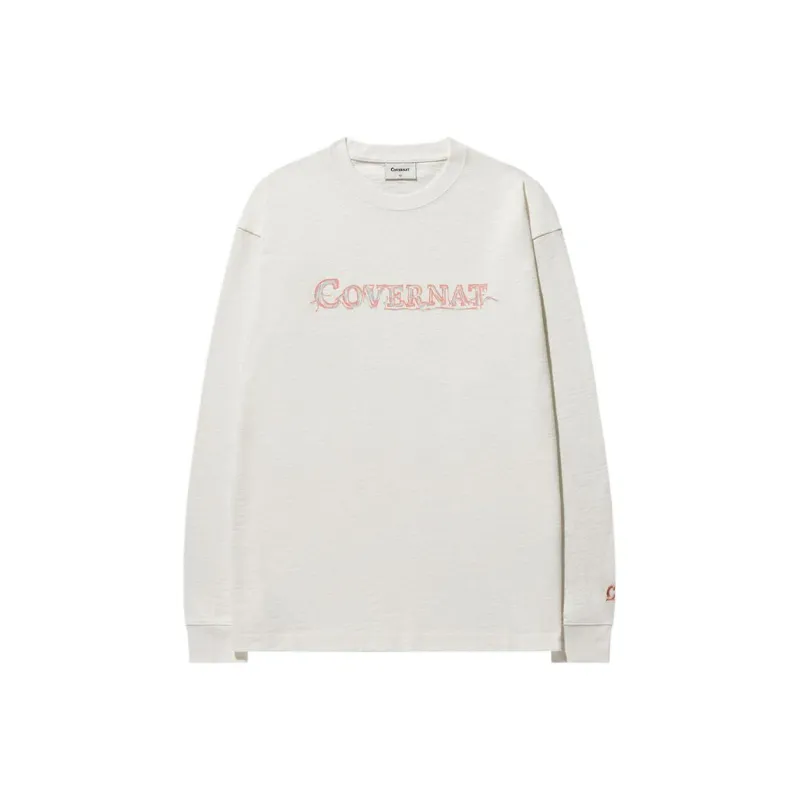 COVERNAT SS25 T Shirt Unisex White-0