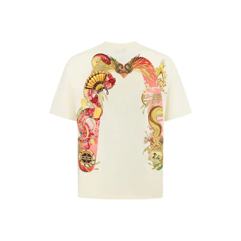 EVISU Snake Year Spring Festival Limited Series T Shirts Men-4