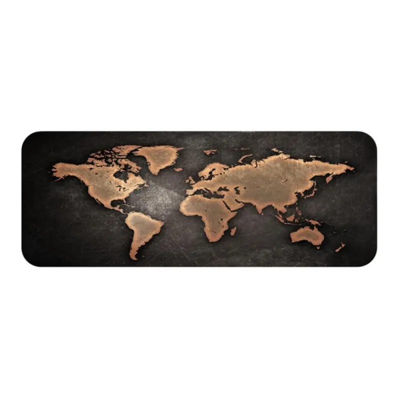 LOVINGCOOL Natural Rubber Vintage World Map E Sports Extra Large Size Thickened Quiet Office Gaming Mouse Pads-8