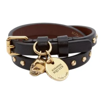 Alexander McQueen Bracelets Men's Black