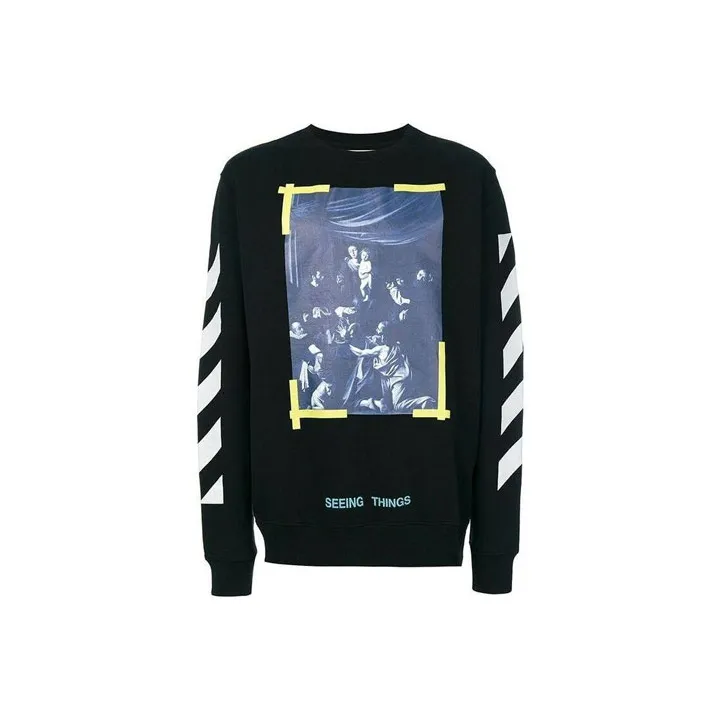 OFF WHITE SS21 Sweatshirts Men Black-0