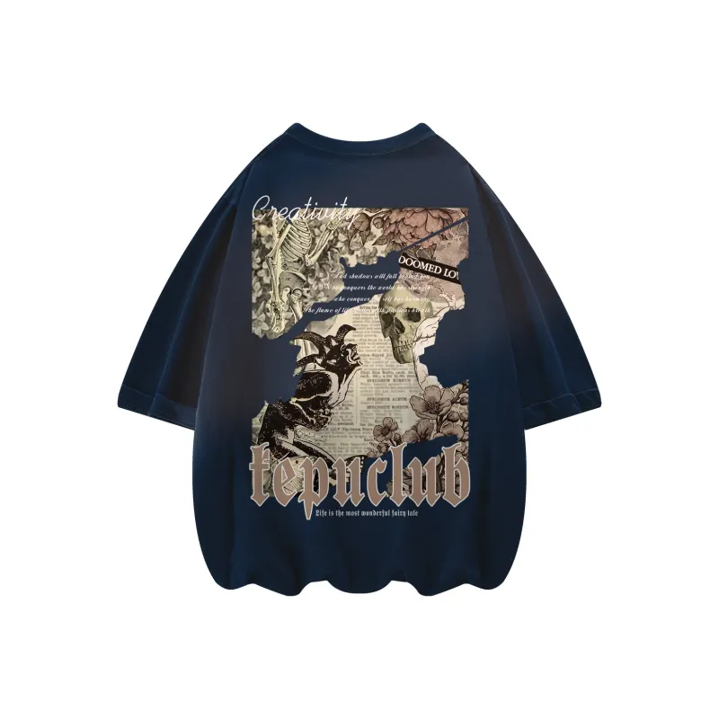Kepu Short Sleeved T Shirts Unisex-2