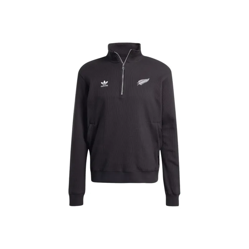 Adidas Free Shipping With AdiClub S Essentials Half Zip Waffle Sweatshirt-0