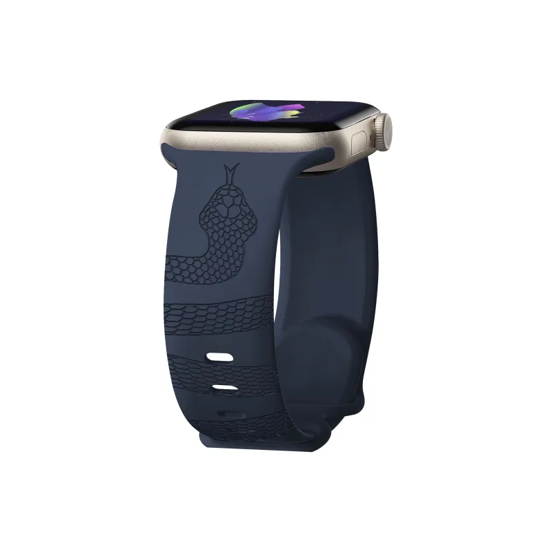 IOTS Watch Bands Apple Compatibility 235MM 42mm Silicone Material-5