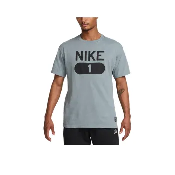 Nike T Shirts Men Smoke Gray