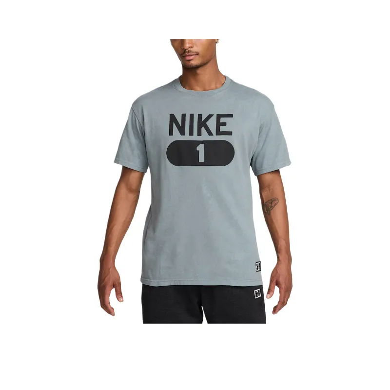 Nike T Shirts Men Smoke Gray-0