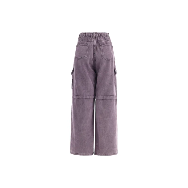 Wen Shan Jeans Women's Sweet Potato Purple-1