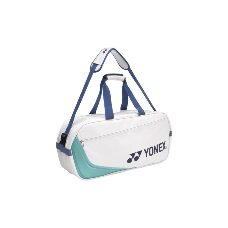 YONEX Polyurethane Travel Bag Unisex White-1