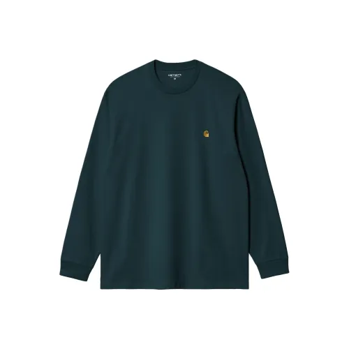 Carhartt WIP Chase T Shirt T Shirt Men's Duck Blue