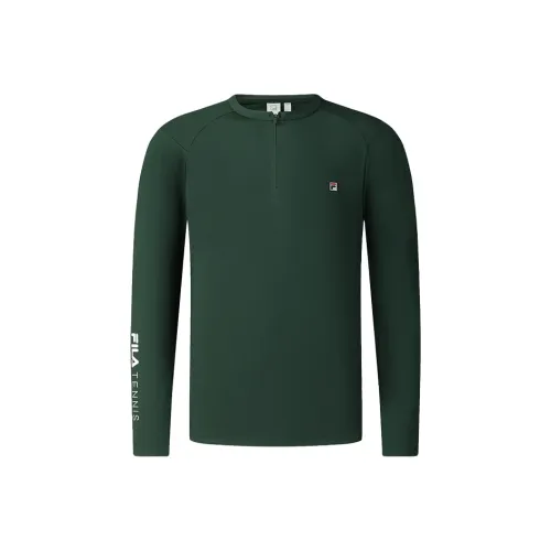 FILA T Shirts Men Ocean Green