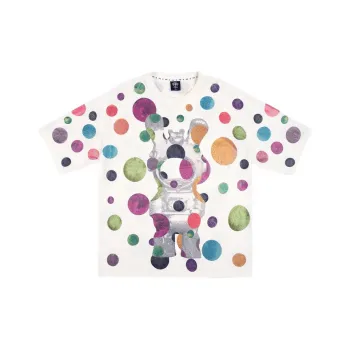 TCH T-Shirt Unisex White With Silver Logo