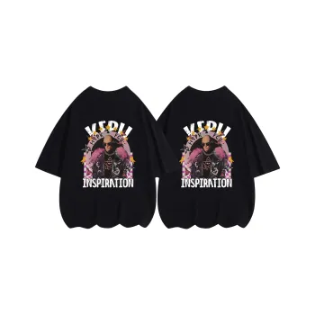 Kepu T Shirt Unisex 2 Pack 2 Pack White+White