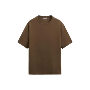 ZARA T-Shirts Men Brown