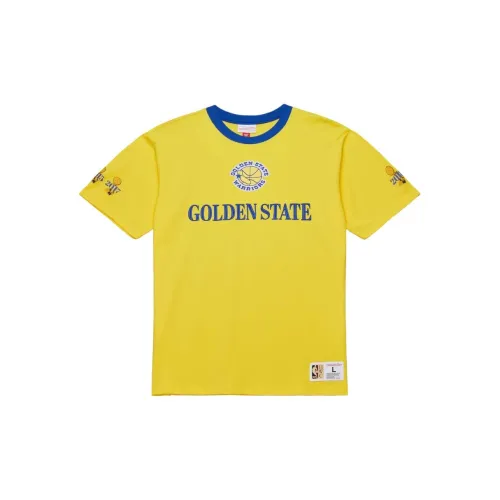 Mitchell & Ness x NBA Golden State Warriors T Shirt Men's Gold