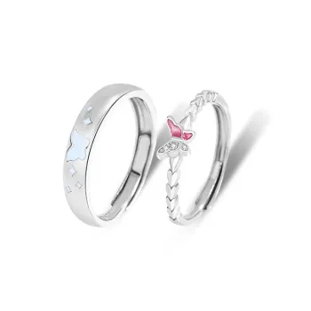 MOVER S999 Fine Silver Rings Unisex