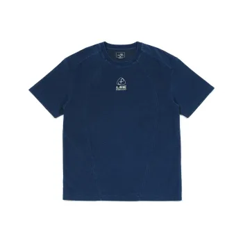 Lee SS25 INDIGO T Shirts Men Light Blue