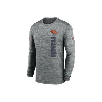 Nike Denver Broncos Sideline Velocity Men's Nike Dri FIT Nfl Long Sleeve T Shirt