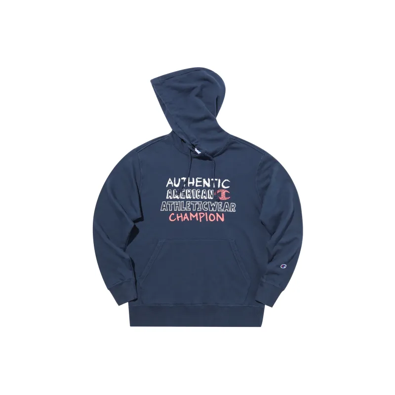 Champion Hooded Loose Fit Sweatshirt Japan Version Unisex-3