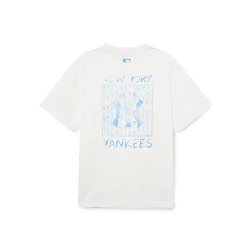 MLB Monogram Collection New York Yankees T Shirt Unisex White