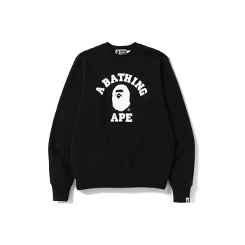 A BATHING APE College Crewneck