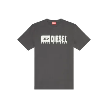 DIESEL T Adjust Q7 Logo Printed T Shirt