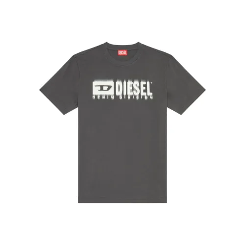 DIESEL T Adjust Q7 Logo Printed T Shirt