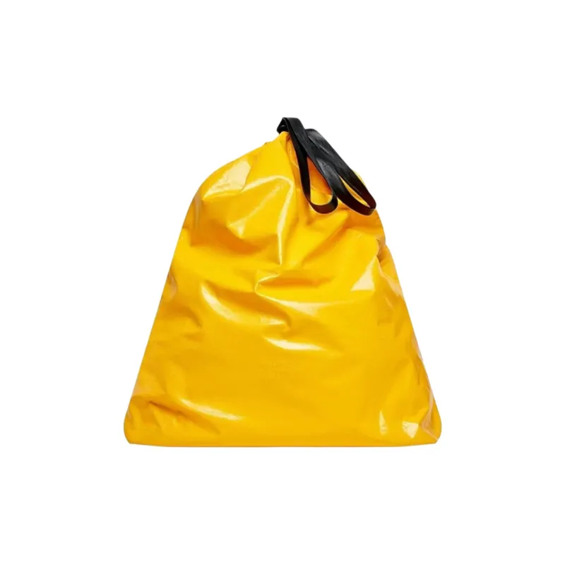 Balenciaga Cow Leather Tote Bag Shopping Bag Handbag Regular Unisex Yellow-0