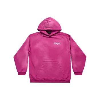 Balenciaga Sweatshirt Regular Fit Men's Rose Red