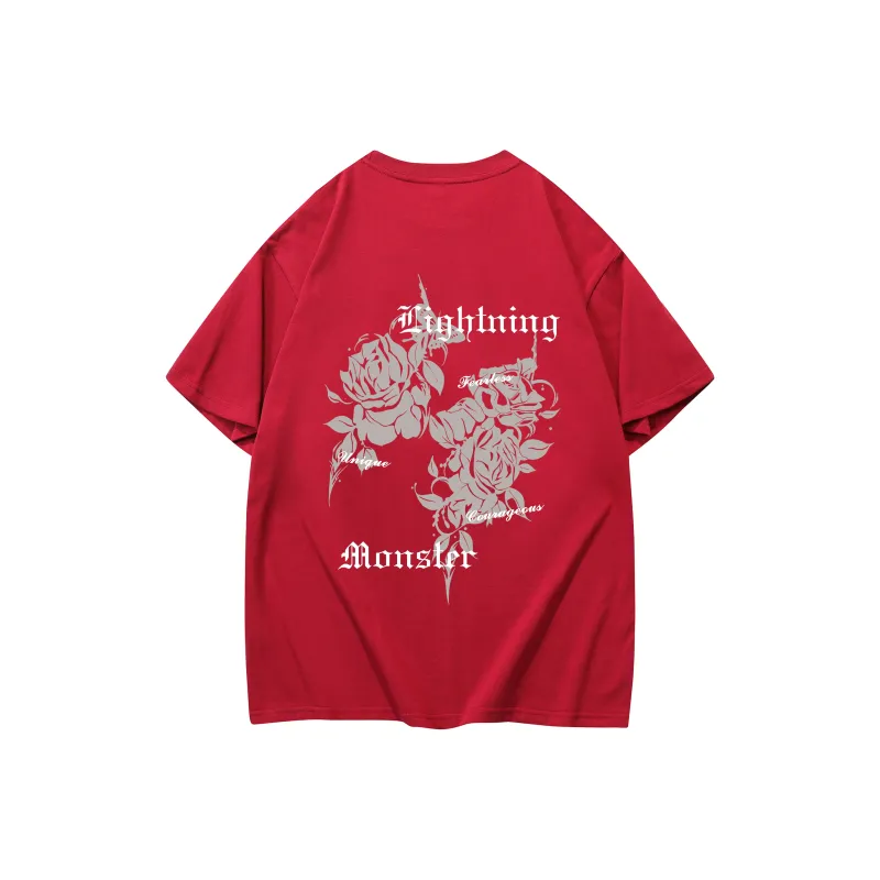 LIGHTNING MONSTER T Shirt Top Unisex-8