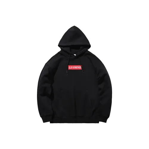 LINING Table Tennis Series Sweatshirts Unisex Black